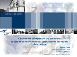La creazione di Impresa in una Università: lo spin-off come strumento di valorizzazione dei risultati della ricerca - Sabrina Prada Technology ...