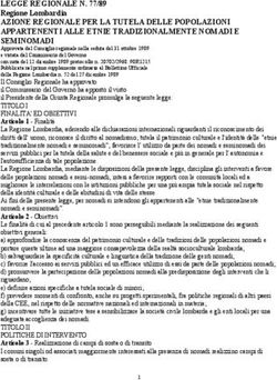 LEGGE REGIONALE N. 77/89 - Regione Lombardia