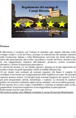 Regolamento del meetup di Campi Bisenzio