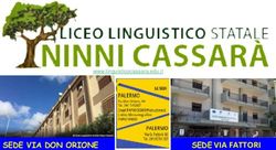 SEDE VIA FATTORI SEDE VIA DON ORIONE