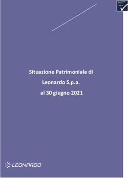 Situazione Patrimoniale di Leonardo S.p.a. al 30 giugno 2021