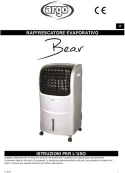 RAFFRESCATORE EVAPORATIVO - Argoclima