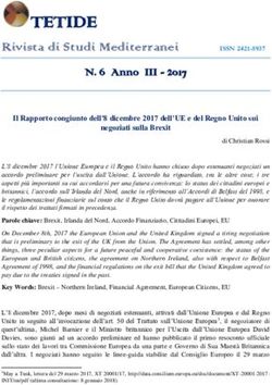 TETIDE Rivista di Studi Mediterranei ISSN 2421-5937 N.6 Anno III-2017