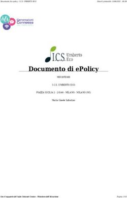 Documento di ePolicy - Generazioni Connesse
