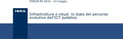 Infrastrutture e cloud: lo stato del percorso evolutivo dell'ICT pubblico - FORUM PA 2019 - 14 maggio