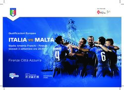 ITALIA MALTA Qualifi cazioni Europee - Figc