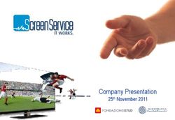 Company Presentation 25th November 2011