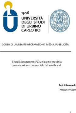 CORSO DI LAUREA IN INFORMAZIONE, MEDIA, PUBBLICITÀ - ANELLI ANGELO Tesi di laurea di: Anelli Angelo Website