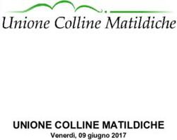 UNIONE COLLINE MATILDICHE - Venerdì, 09 giugno 2017 - Comune di Albinea
