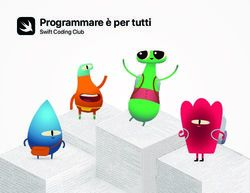 Programmare è per tutti - Swift Coding Club - Apple