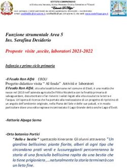 Funzione strumentale Area 5 Ins. Serafina Desiderio Proposte visite ,uscite, laboratori 2021-2022 - Istituto ...