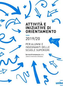 ATTIVITÀ E INIZIATIVE DI ORIENTAMENTO - 2019/20 PER ALUNNI E INSEGNANTI DELLE SCUOLE SUPERIORI - Liceo ...