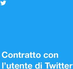Contratto con l'utente di Twitter