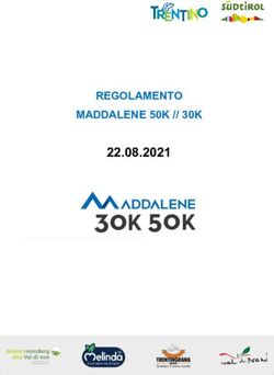 REGOLAMENTO MADDALENE 50K // 30K 22.08.2021 - Maddalene Sky Marathon