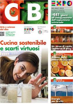 Cucina sostenibile e scarti virtuosi