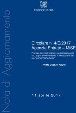 CIRCOLARE N. 4/E/2017 AGENZIA ENTRATE - MISE - 11 APRILE 2017 PRIME OSSERVAZIONI - ASSOCIAZIONE ...