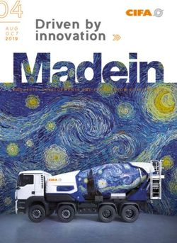 Driven by innovation - Cifa