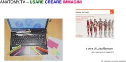 ANATOMY.TV - USARE CREARE IMMAGINI - a cura di Luisa Banzato - e-learning unipd