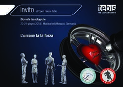 L'unione fa la forza Invito all'Open House Tebis - Giornate tecnologiche 20-21 giugno 2018 | Martinsried (Monaco), Germania