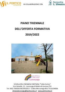 PIANO TRIENNALE DELL'OFFERTA FORMATIVA 2019/2022