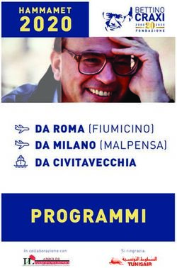 2020 PROGRAMMI - DA ROMA (FIUMICINO) DA MILANO (MALPENSA) DA CIVITAVECCHIA - Partito Socialista Italiano