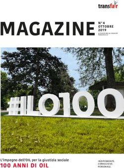 MAGAZINE - 100 ANNI DI OIL L'impegno dell'OIL per la giustizia sociale - Transfair