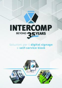 Soluzioni per il digital signage e self-service kiosk - Intercomp S.p.A.