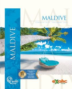 MALDIVE MALGENNAIO 2019 - DICEMBRE 2019 - VINCITORE - Quality Group