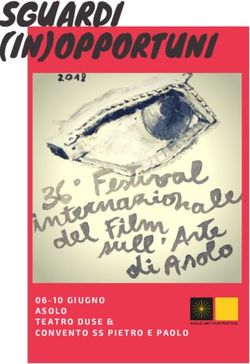 SGUARDI (IN)OPPORTUNI - 06-10 GIUGNO - Asolo Art Film Festival