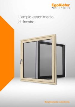 L'ampio assortimento di finestre - EgoKiefer