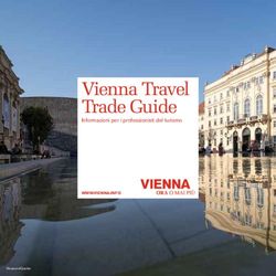 Vienna Travel Trade Guide - Informazioni per i professionisti del turismo