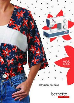 Istruzioni per l'uso - bernette