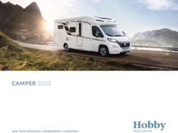 CAMPER 2022 VAN SEMI-INTEGRALI MANSARDATI FURGONATI - BUILT FOR LIFE