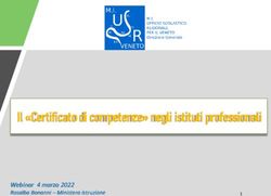 Il "Certificato di competenze" negli istituti professionali - Webinar 4 marzo 2022 Rosalba Bonanni - Ministero istruzione
