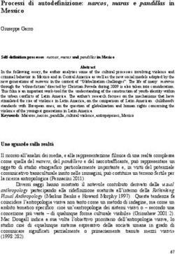 Processi di autodefinizione: narcos, maras e pandillas in Messico