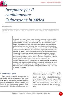 Insegnare per il cambiamento: l'educazione in Africa - Educare.it
