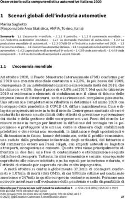 Scenari globali dell'industria automotive - Marisa Saglietto (Responsabile Area Statistica, ANFIA, Torino, Italia) - Edizioni Ca' Foscari