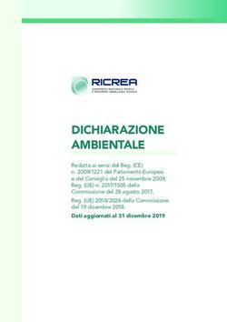Dichiarazione ambientale - Consorzio Ricrea