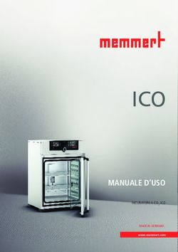 ICO MANUALE D'USO - Memmert GmbH