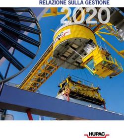 RELAZIONE SULLA GESTIONE - Hupac
