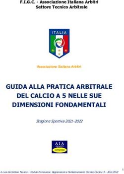 GUIDA ALLA PRATICA ARBITRALE DEL CALCIO A 5 NELLE SUE DIMENSIONI FONDAMENTALI