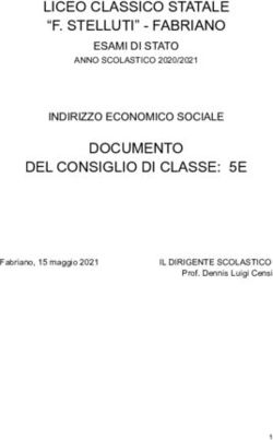 LICEO CLASSICO STATALE "F. STELLUTI" - FABRIANO DOCUMENTO DEL CONSIGLIO DI CLASSE: 5E - ESAMI DI STATO INDIRIZZO ECONOMICO SOCIALE - LICEO STELLUTI