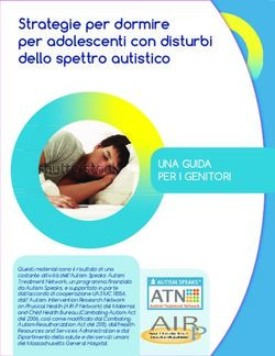 Strategie per dormire per adolescenti con disturbi dello spettro autistico