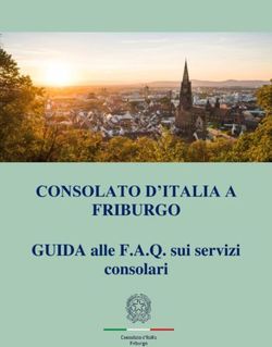 CONSOLATO D'ITALIA A FRIBURGO - GUIDA alle F.A.Q. sui servizi consolari