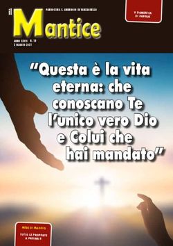 "questa &egrave; la vita eterna: che conoscano Te l'unico vero Dio e Colui che hai mandato" - il