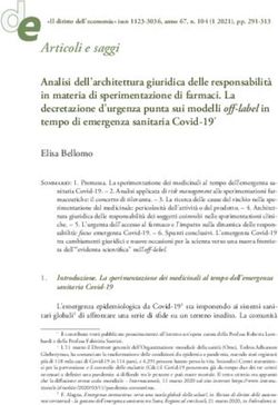 Articoli e saggi - il diritto dell'economia