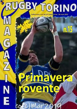 Primavera rovente - Settimanale a cura del VII Rugby Torino. 06 marzo 2019