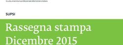 Rassegna stampa Dicembre 2015 - Supsi