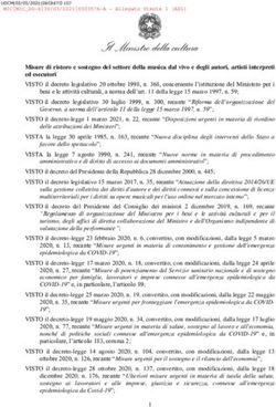 Il Ministro della cultura