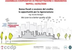 ASSEMBLEA COOPERATIVE DI PROGETTAZIONE E INGEGNERIA NAPOLI, 14/02/2020 - Bonus fiscali e cessione del credito le opportunità per la rigenerazione ...